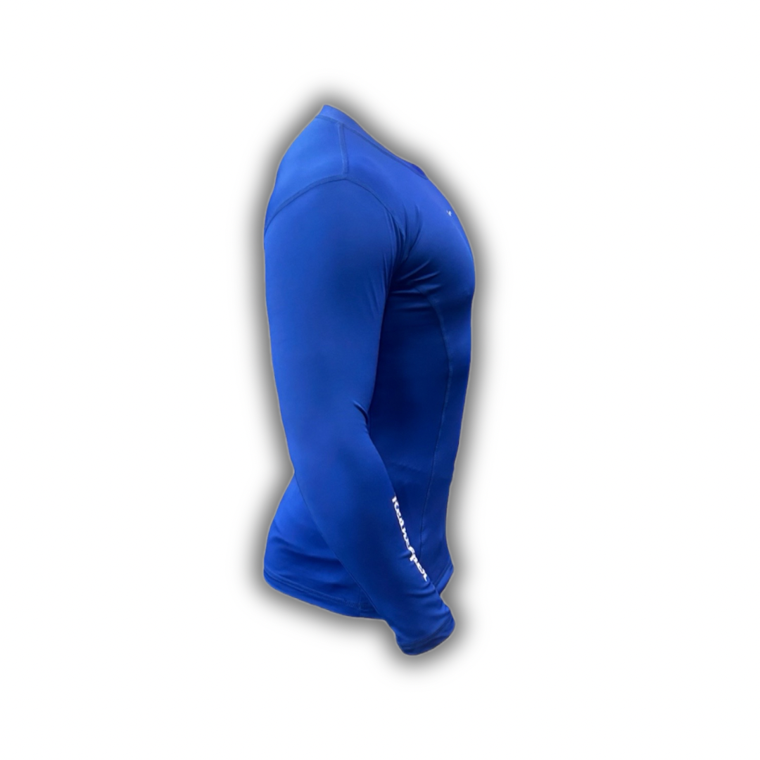 Primera capa sin acolchado Azul