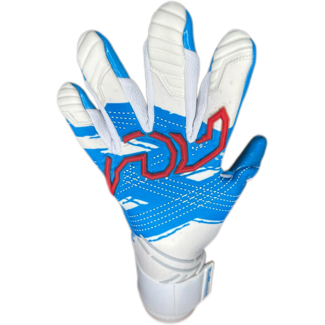 Guantes profesionales de arquero modelo Yoguslavo 2.0 color Blanco
