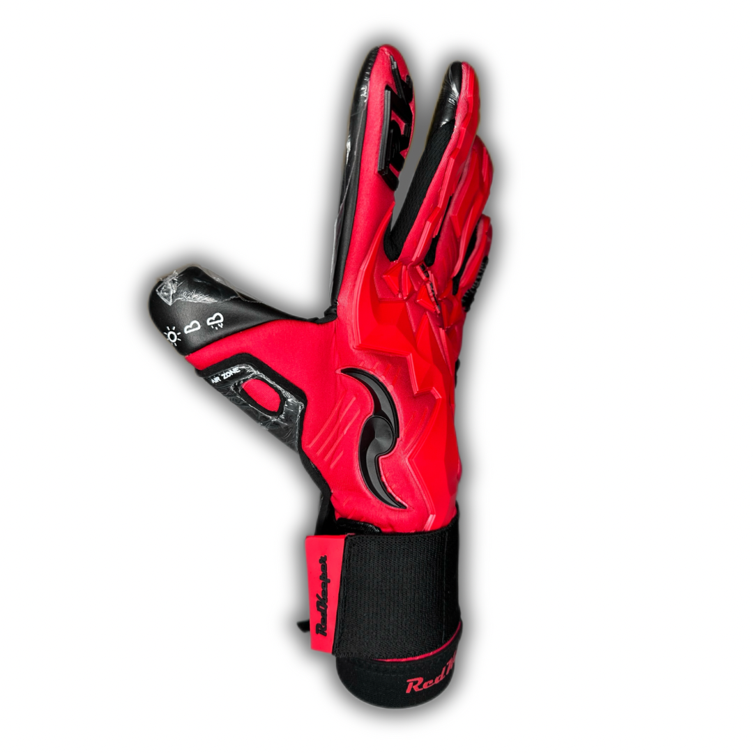Guantes de portero profesionales modelo Mercante Red