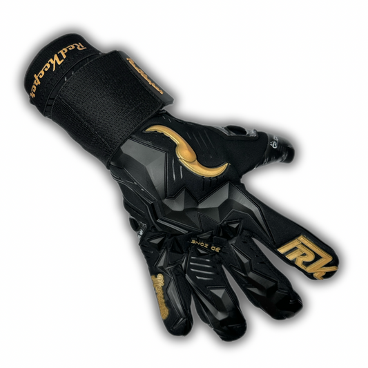 Guantes de portero profesionales modelo Mercante Black And Gold
