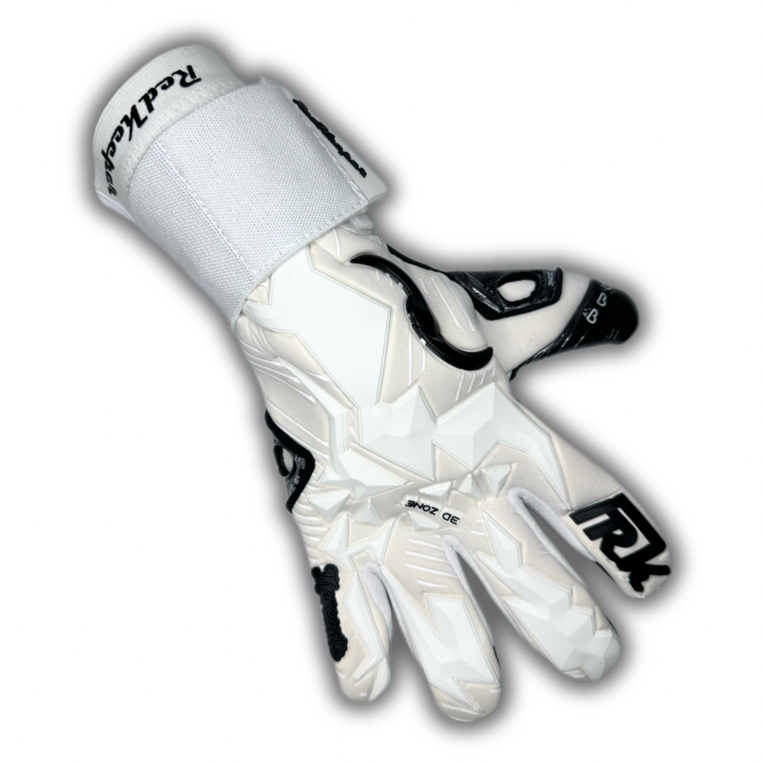 Guantes de portero profesionales modelo Mercante White