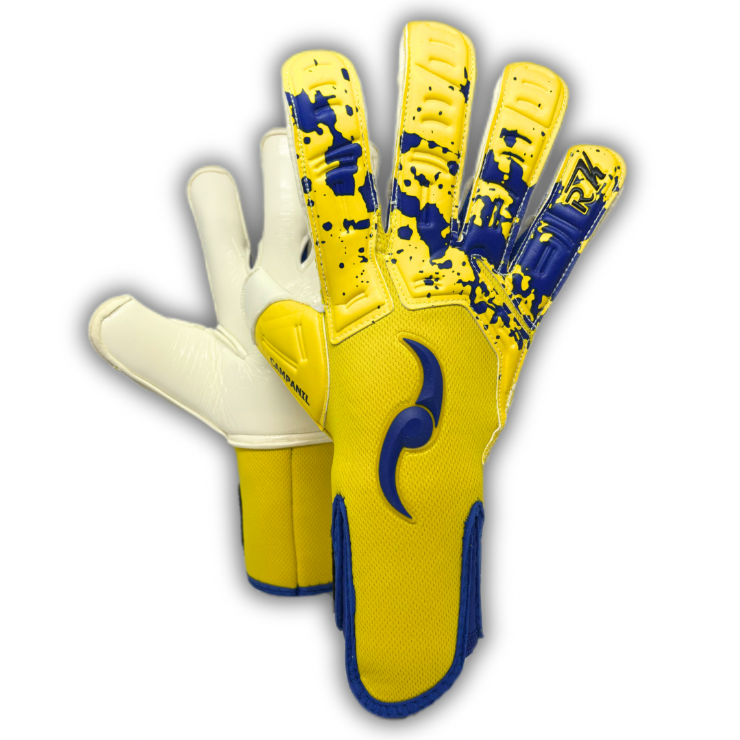Guantes de portero Profesionales | modelo Campanil Flúor