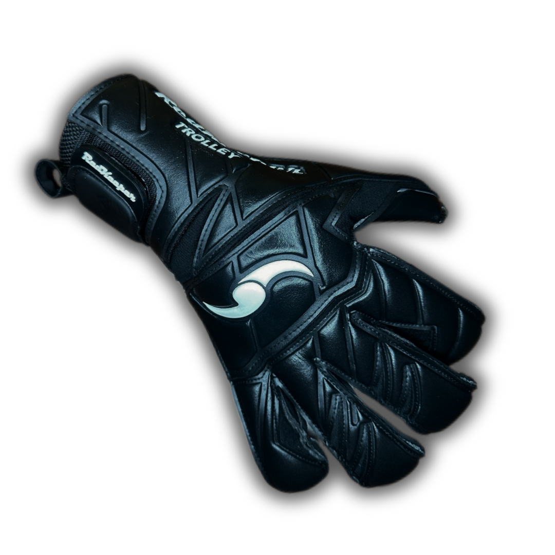 Guantes Profesionales de Portero modelo Trolley Total Black