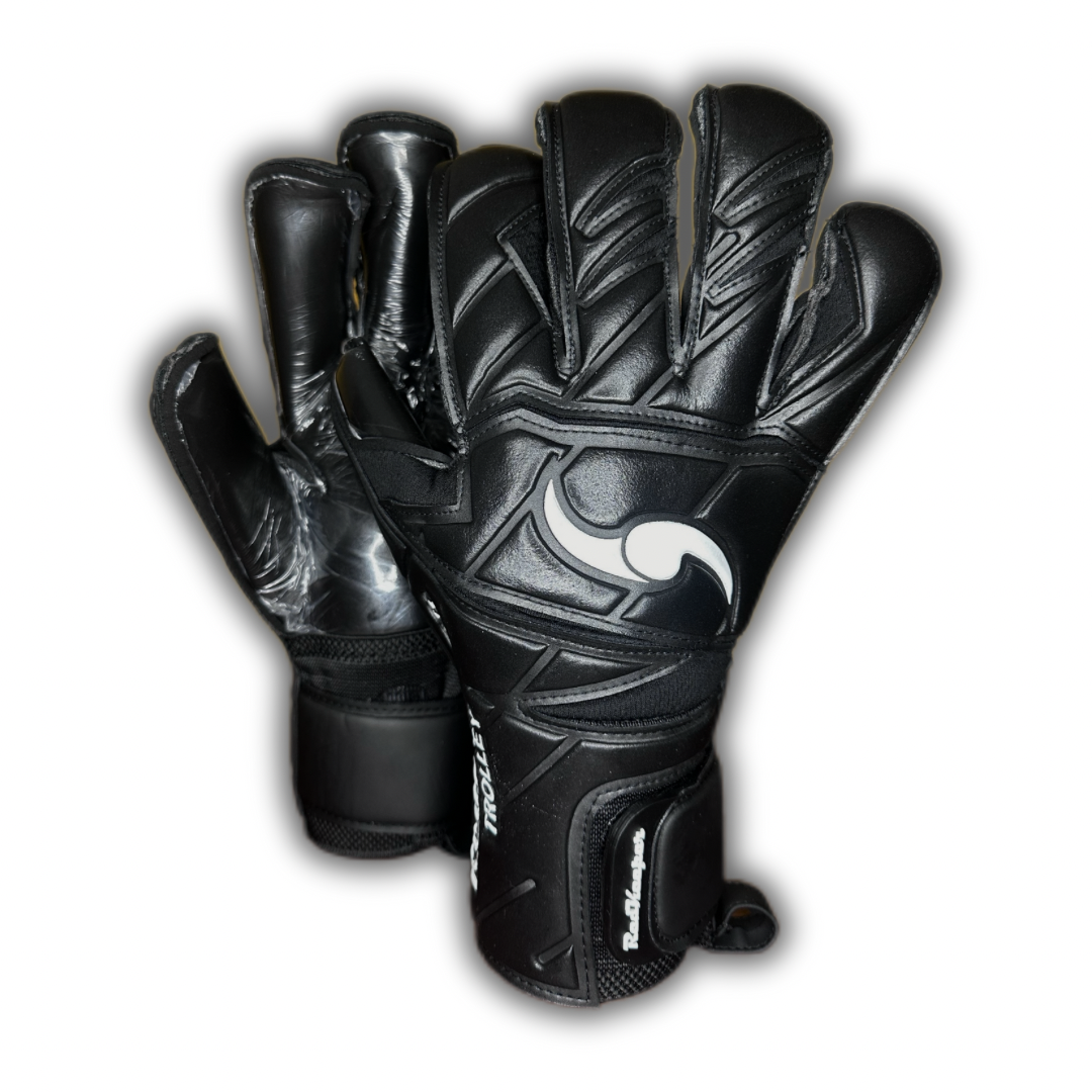 Guantes Profesionales de Portero modelo Trolley Total Black