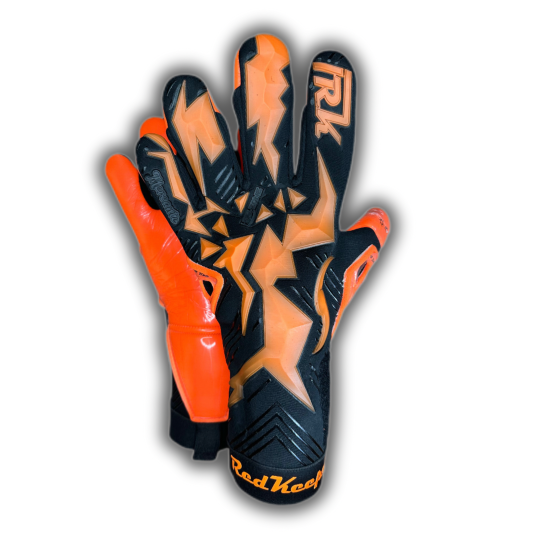 Guantes de Arquero profesionales modelo Mercante Orange/Black