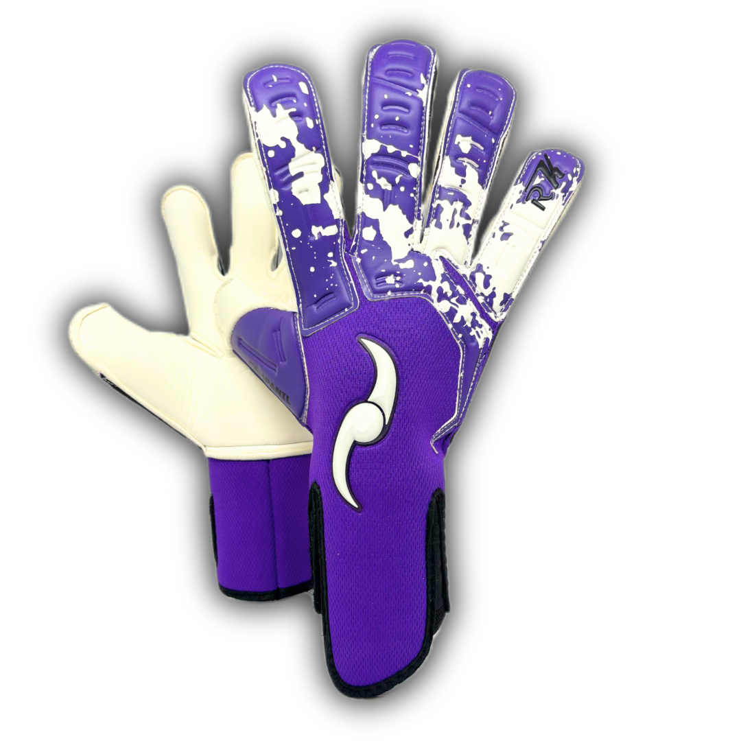 Guantes de portero Profesionales | modelo Campanil Lila