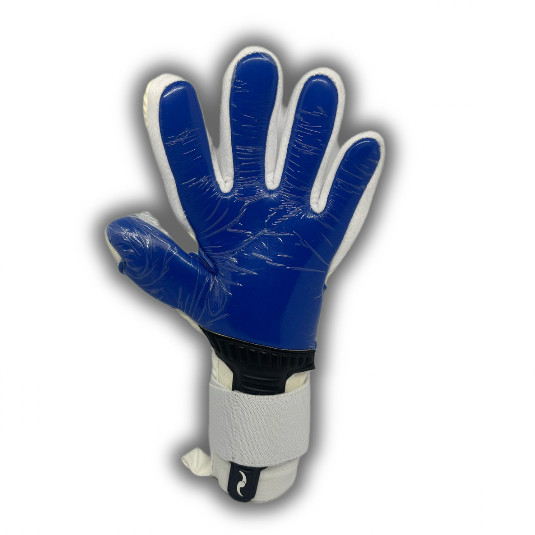 Guantes profesionales modelo Antillanca White and Blue