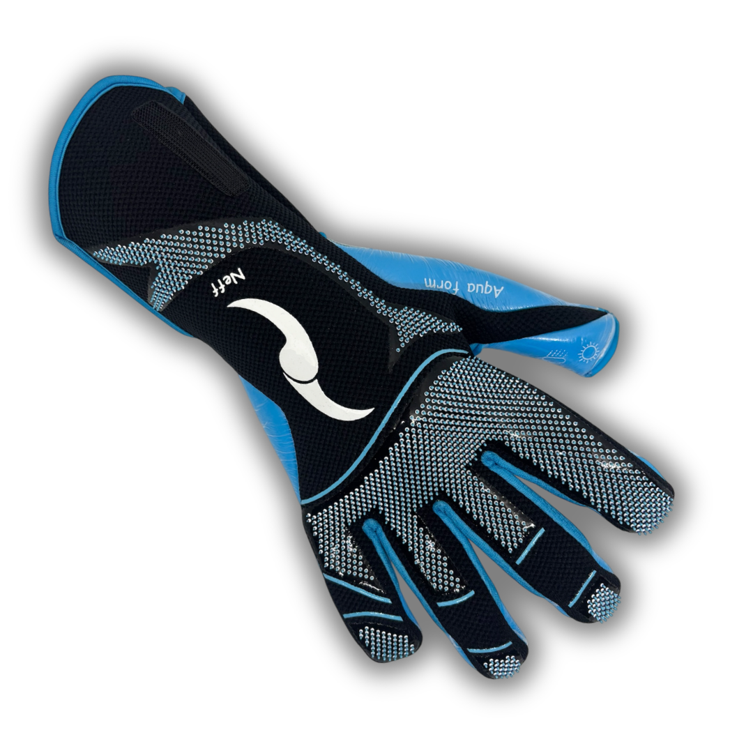 Guantes profesionales modelo Neff palma Aqua Black