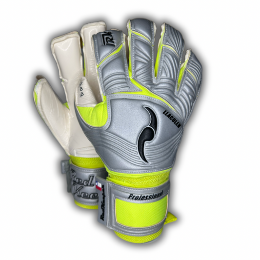 Guantes profesionales modelo Llacolen Plateado