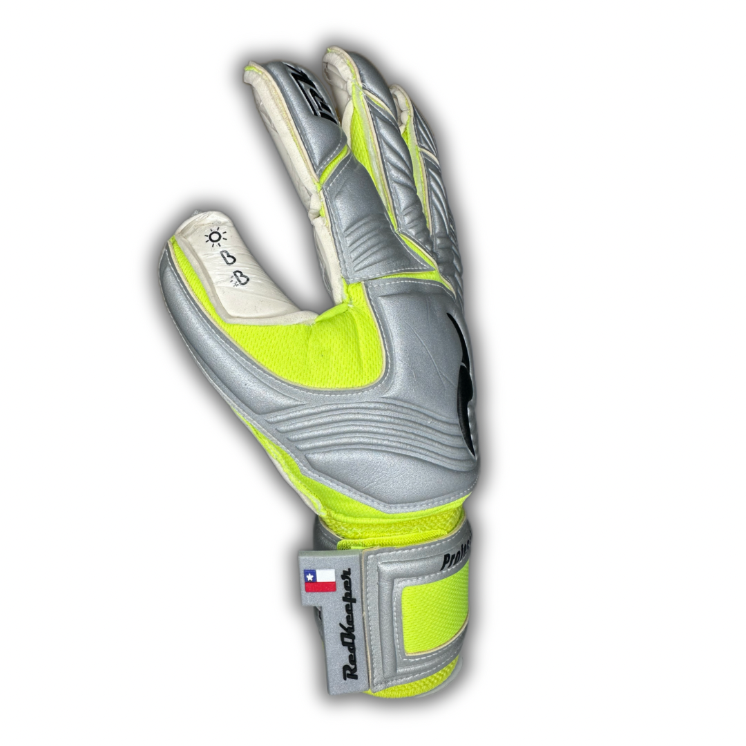 Guantes profesionales modelo Llacolen Plateado