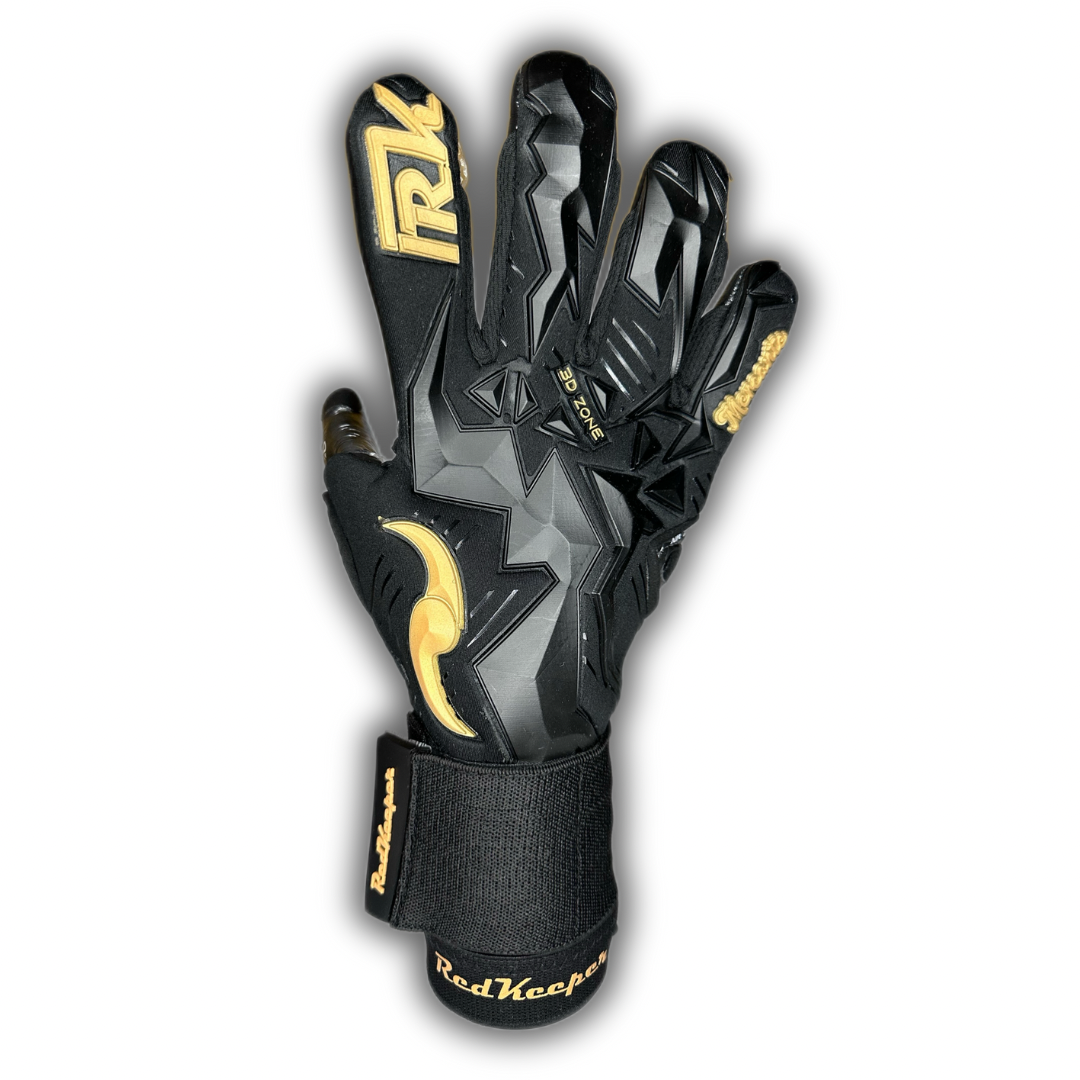 Guantes de portero profesionales modelo Mercante Black And Gold