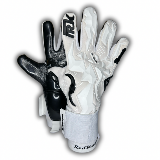 Guantes de portero profesionales modelo Mercante White
