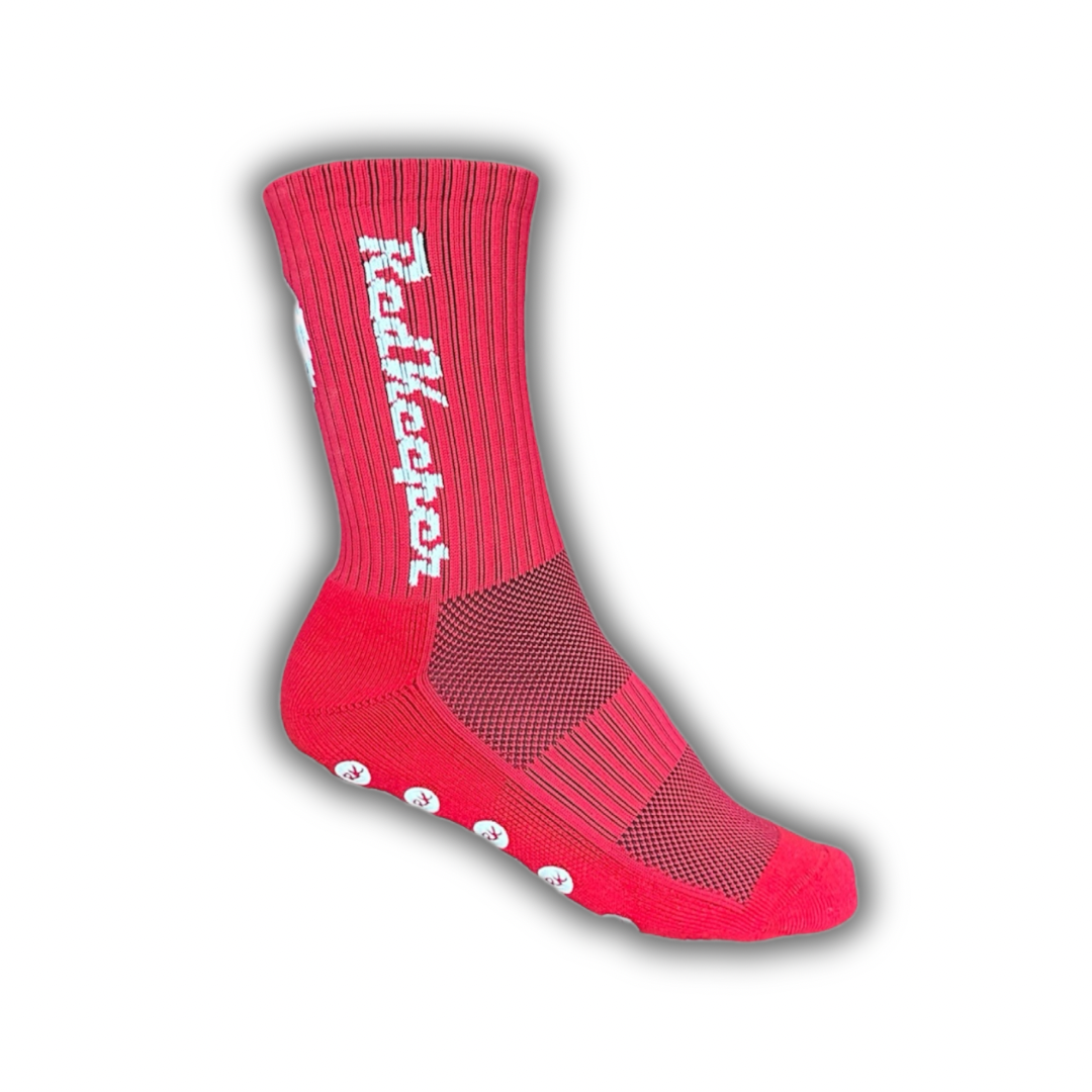 Calceta antideslizante roja RkPro