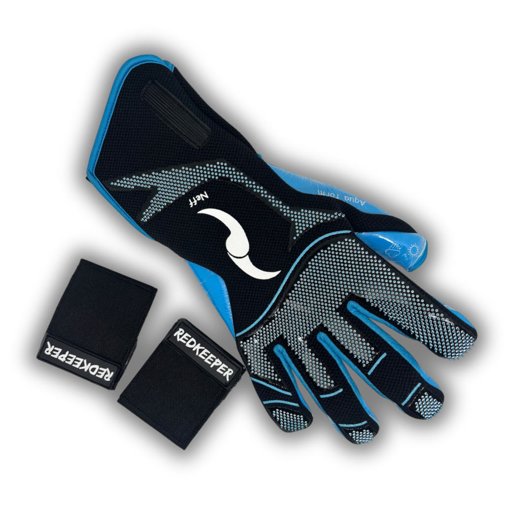 Guantes profesionales modelo Neff palma Aqua Black