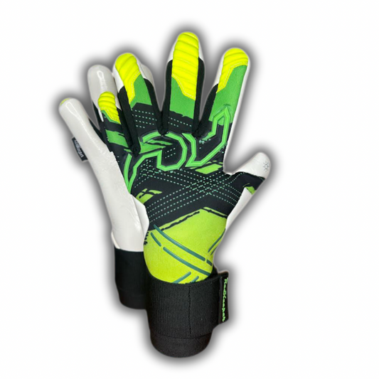 Guantes de portero profesionales modelo Yoguslavo 2.0 color verde