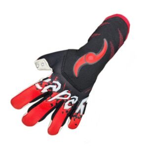 Guantes de portero profesionales modelo Artequin color rojo