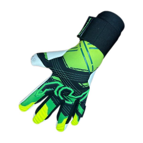 Guantes de portero profesionales modelo Yoguslavo 2.0 color verde - Imagen 2