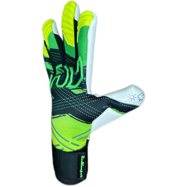 Guantes de portero profesionales modelo Yoguslavo 2.0 color verde - Imagen 4