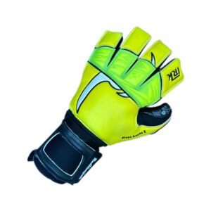 Guantes de portero profesionales modelo Playa Ancha X color Amarillo fluor